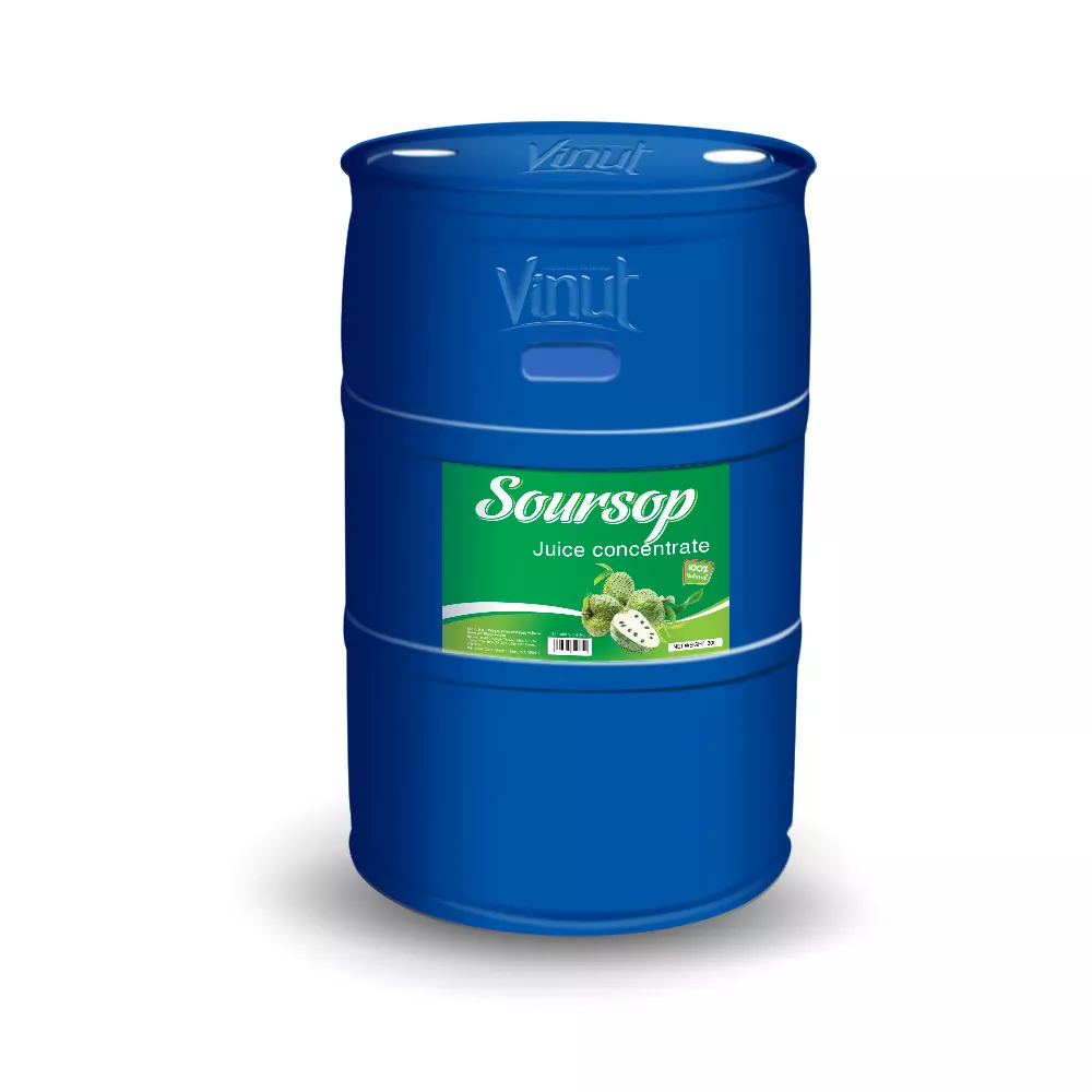 200L Drum Soursop Juice Drink Concentrate