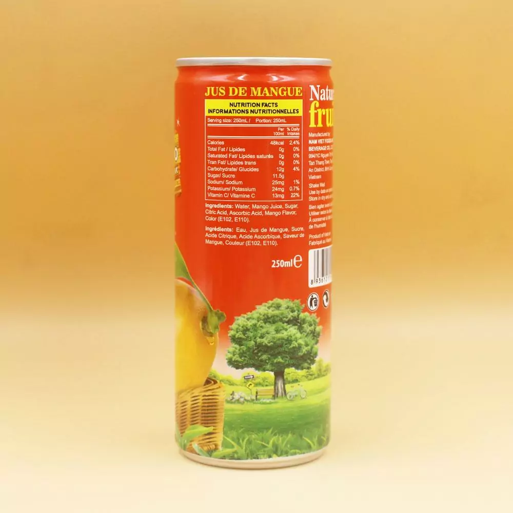 250ml VINUT Mango Juice Drink B