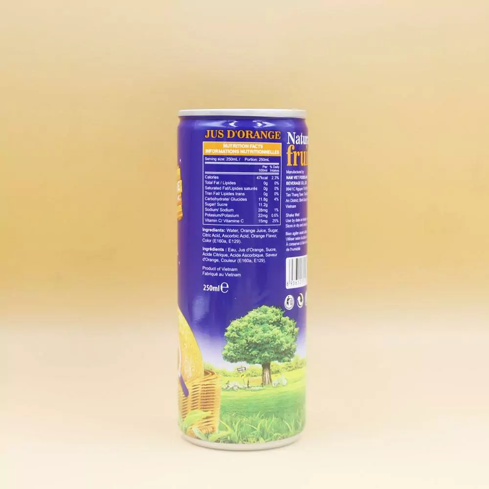 250ml VINUT Orange Juice Drink B