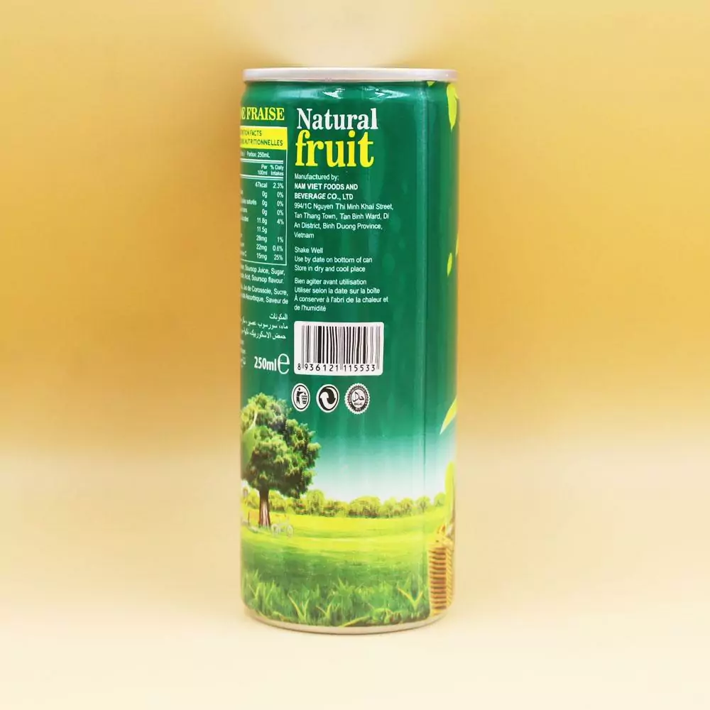 250ml VINUT Soursop Juice Drink B
