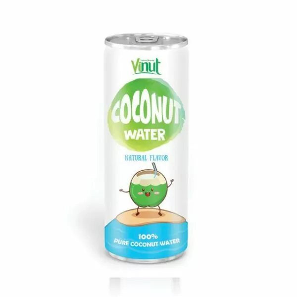 250ml VINUT canned Natural Coconut water