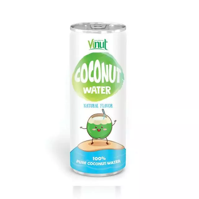 250ml VINUT canned Natural Coconut water