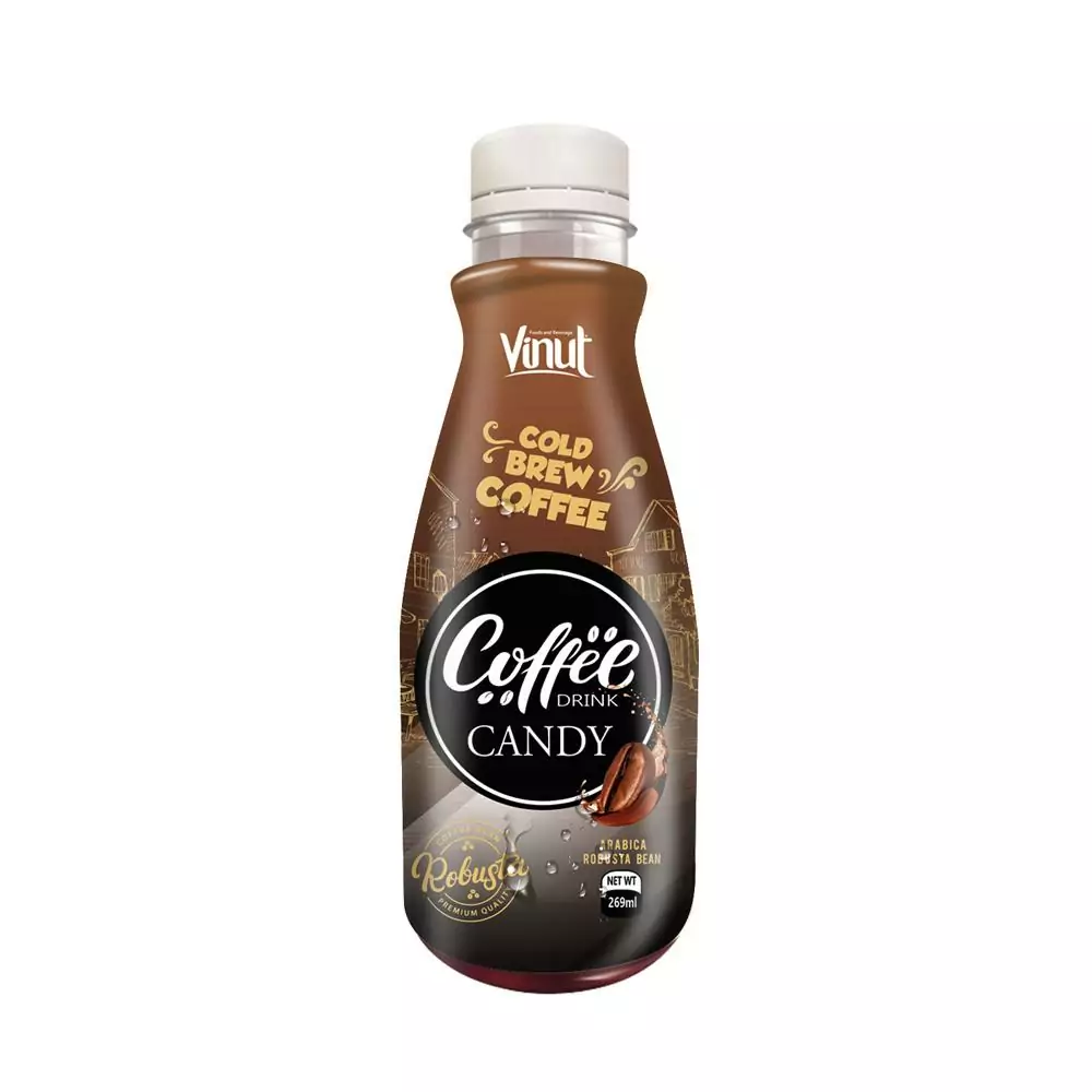 269ml VINUT Premium Cold Brew Coffee Drink with Candy