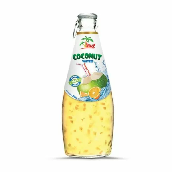 Coconut water with Orange flavour