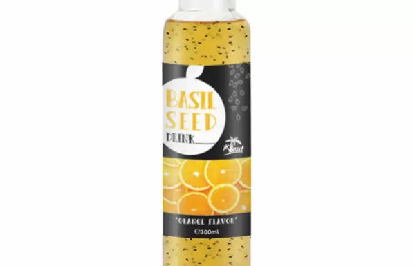 300ml Basil seed drink with Orange Flavour