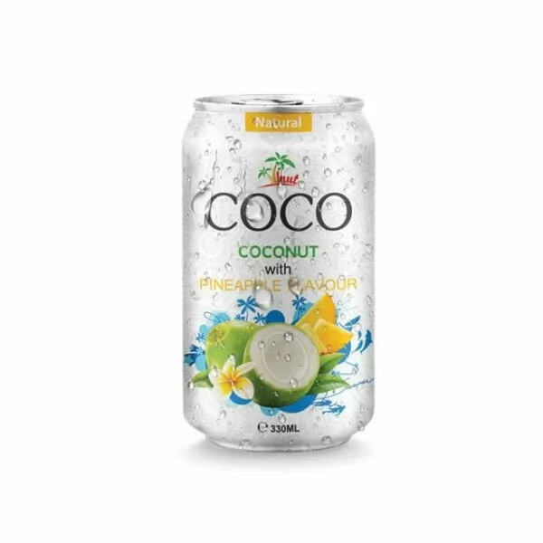 330ml VINUT Coconut water with Pineapple flavour