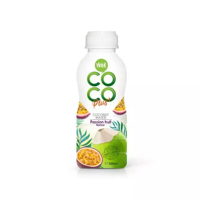300ml VINUT Bottles Coconut water with Passion flavour