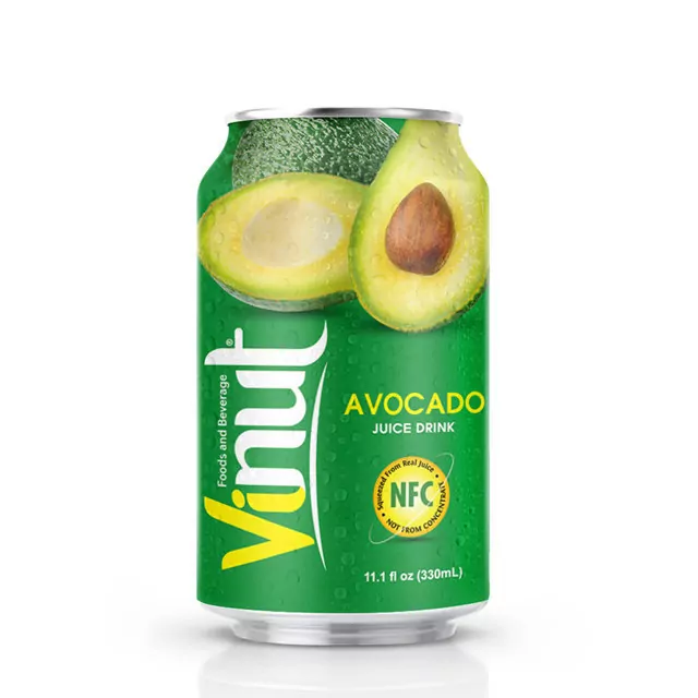 330ml VINUT Canned Avocado juice drink