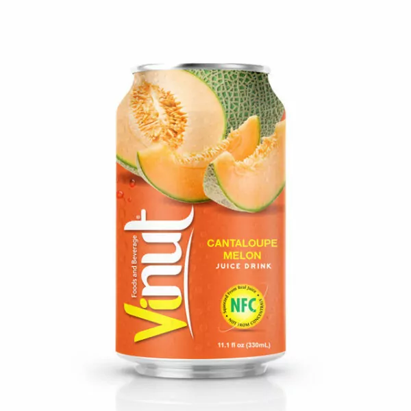 330ml VINUT Canned Cantaloupe juice drink