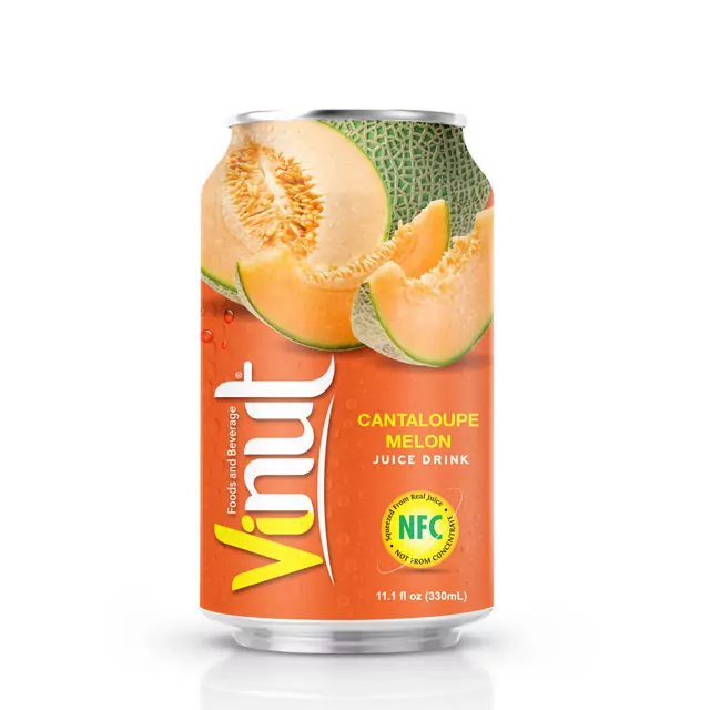 330ml VINUT Canned Cantaloupe juice drink