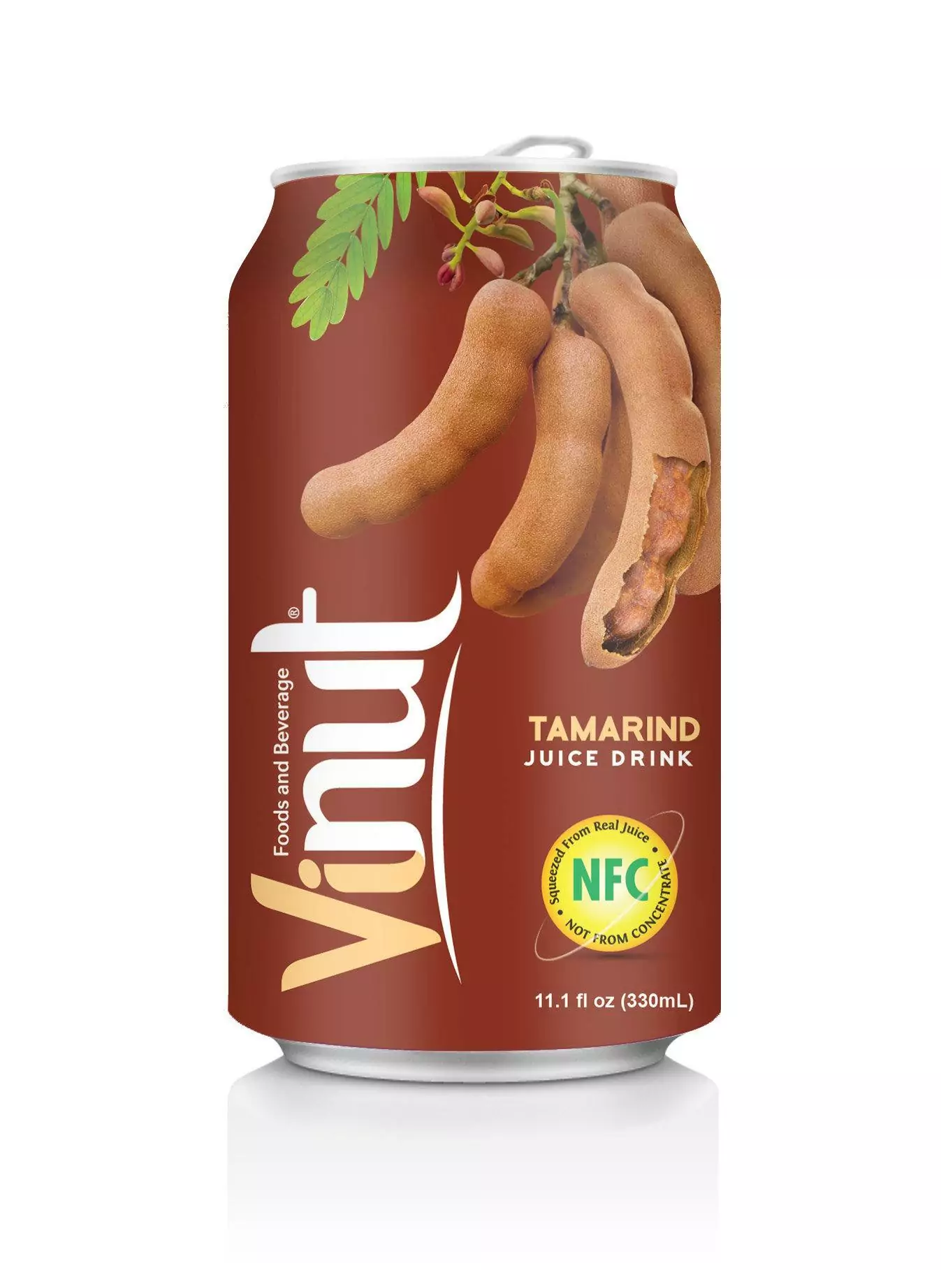330ml VINUT Tamarind Juice Drink Can (Tinned) - Image 5