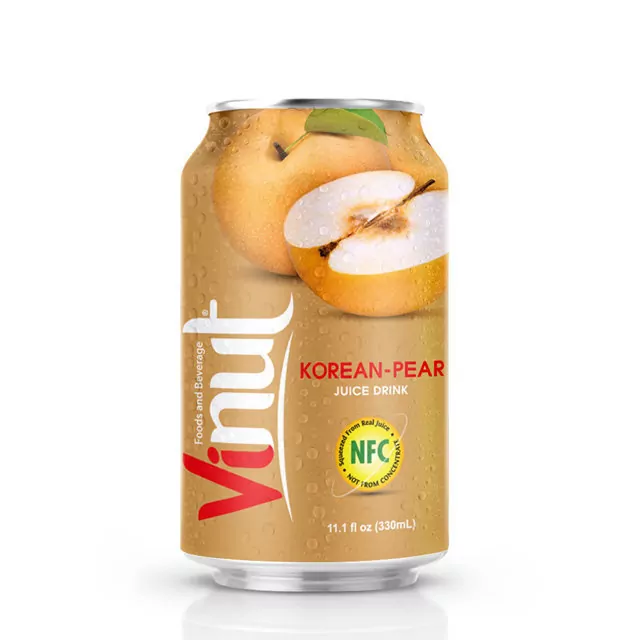 330ml VINUT Canned Korean-pear juice drink
