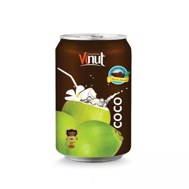 330ml VINUT Natural Coconut water with Chocolate flavour