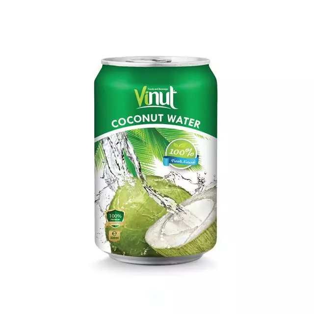 330ml VINUT Premium Canned Pure Coconut water
