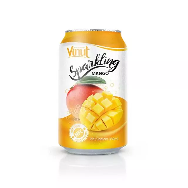 330ml Sparkling Mango Juice Drink
