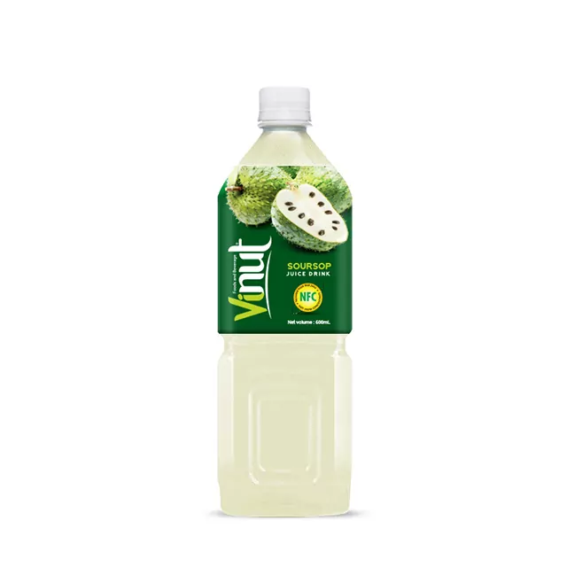 500ml Bottled NFC Soursop Juice Drink