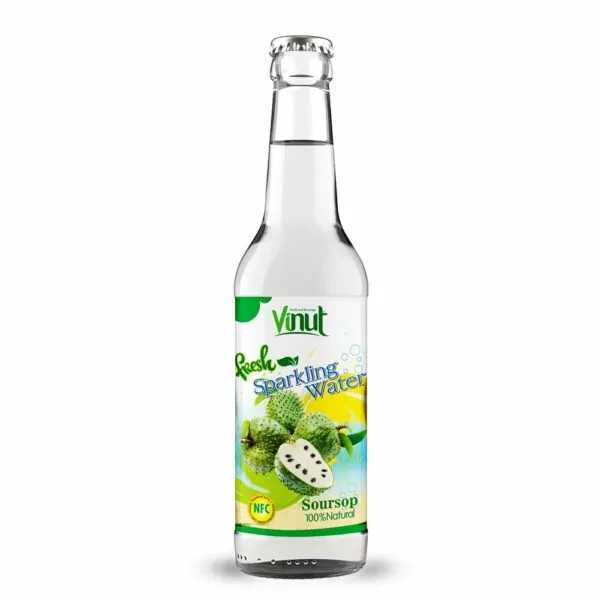 500ml VINUT Bottle Fresh Soursop juice Sparkling water