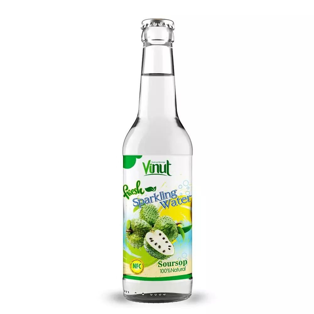 500ml VINUT Bottle Fresh Soursop juice Sparkling water