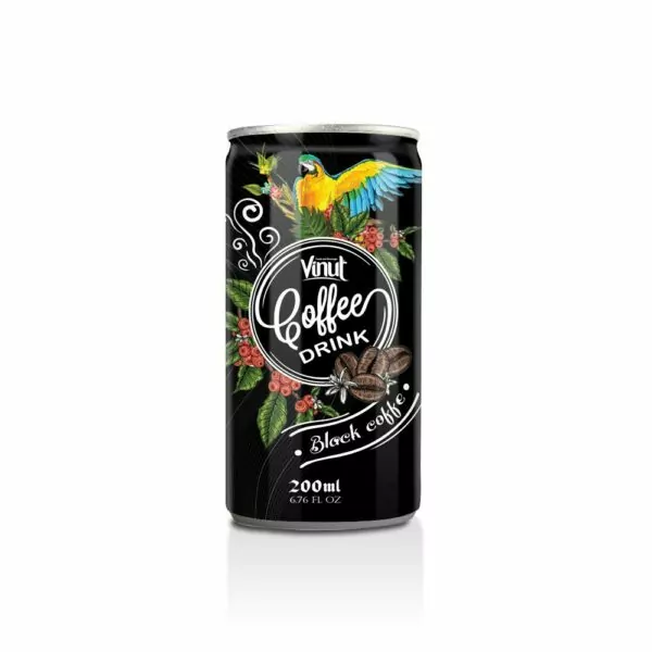 6.76 fl oz VINUT Canned Black Coffee Drink