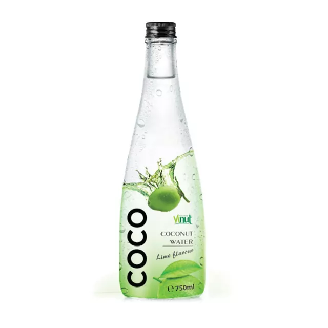 750ml VINUT Pure Coconut water with Lime flavour