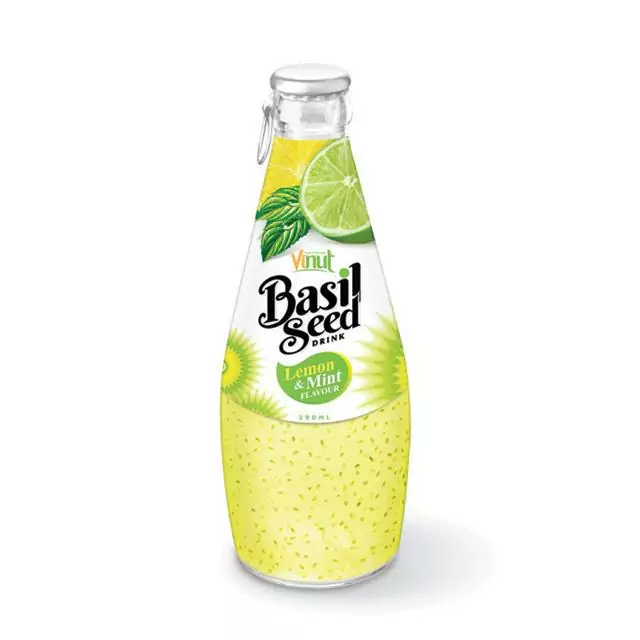 Basil seed drink Lemon Mint flavour 290ml