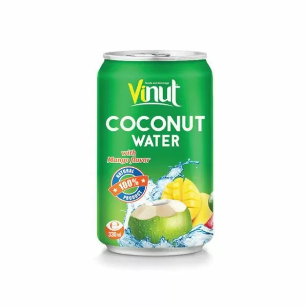 330ml VINUT Coconut water with Mango flavor