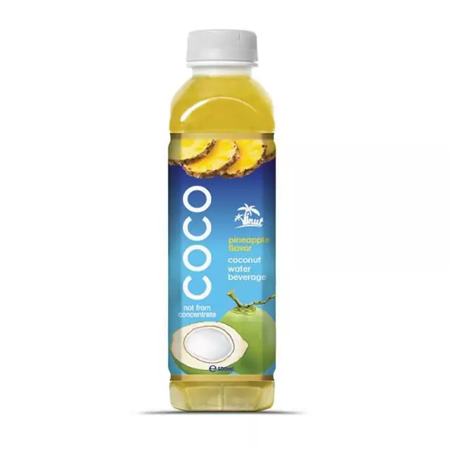 Coconut water with pineapple flavour