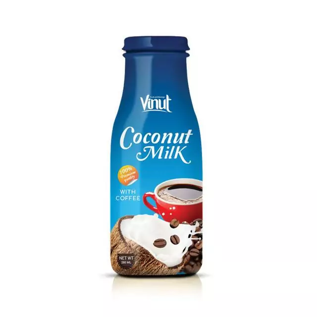 280ml VINUT bottle Premium Quality Coconut milk with Coffee flavour