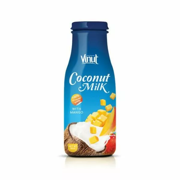 280ml VINUT bottle Premium Quality Coconut milk with Mango flavour
