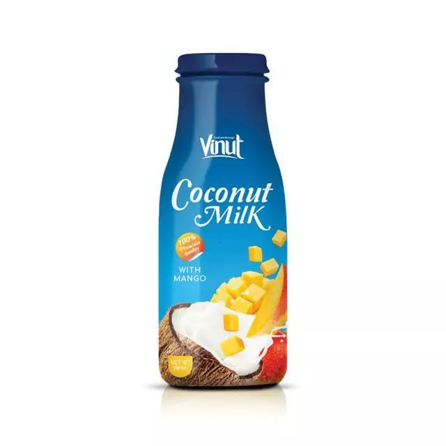 280ml VINUT bottle Premium Quality Coconut milk with Mango flavour