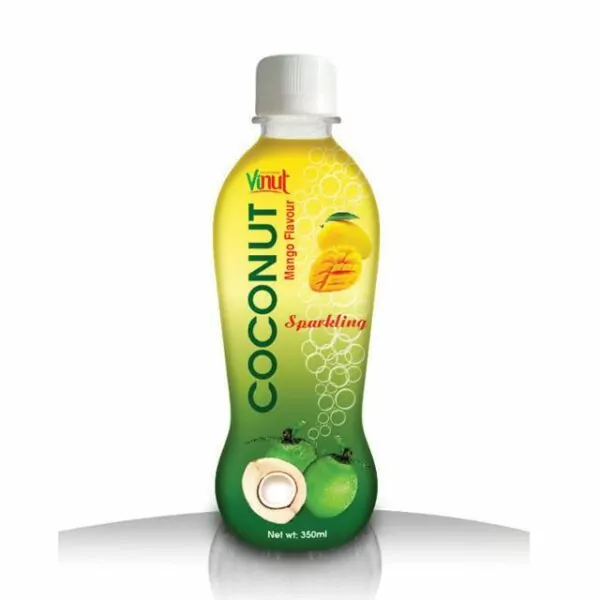 350ml VINUT Bottle coconut water sparkling mango flavour