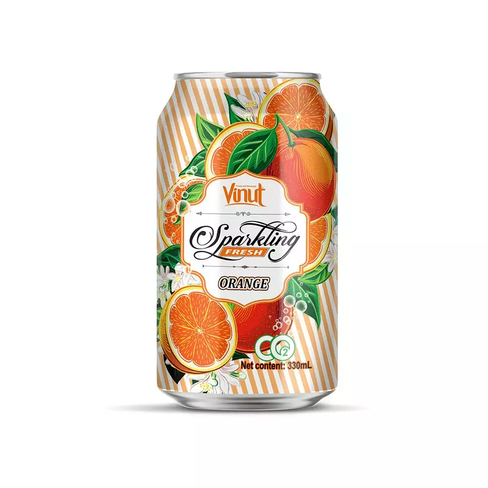 330ml VINUT Fresh Sparkling Orange water