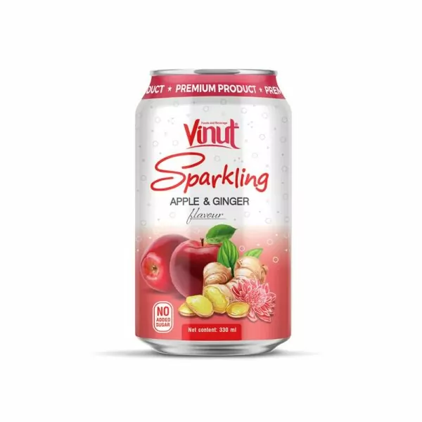 330ml VINUT Sparkling Apple & Ginger No Added Sugar