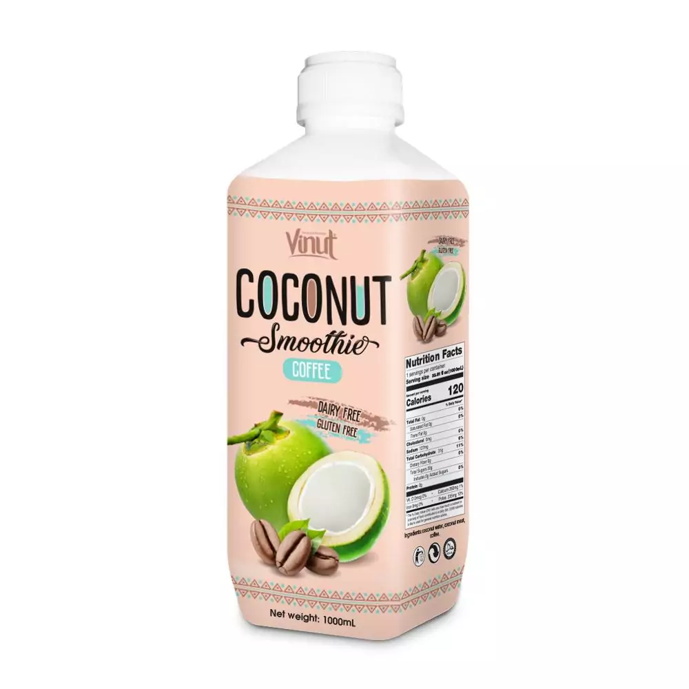 1000ml VINUT Bottle Coconut Smoothie with Coffee