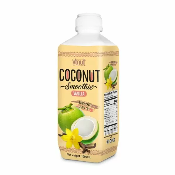 1000ml VINUT Bottle Coconut Smoothie with Vanilla