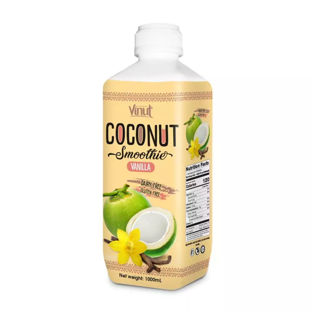 1000ml VINUT Bottle Coconut Smoothie with Vanilla