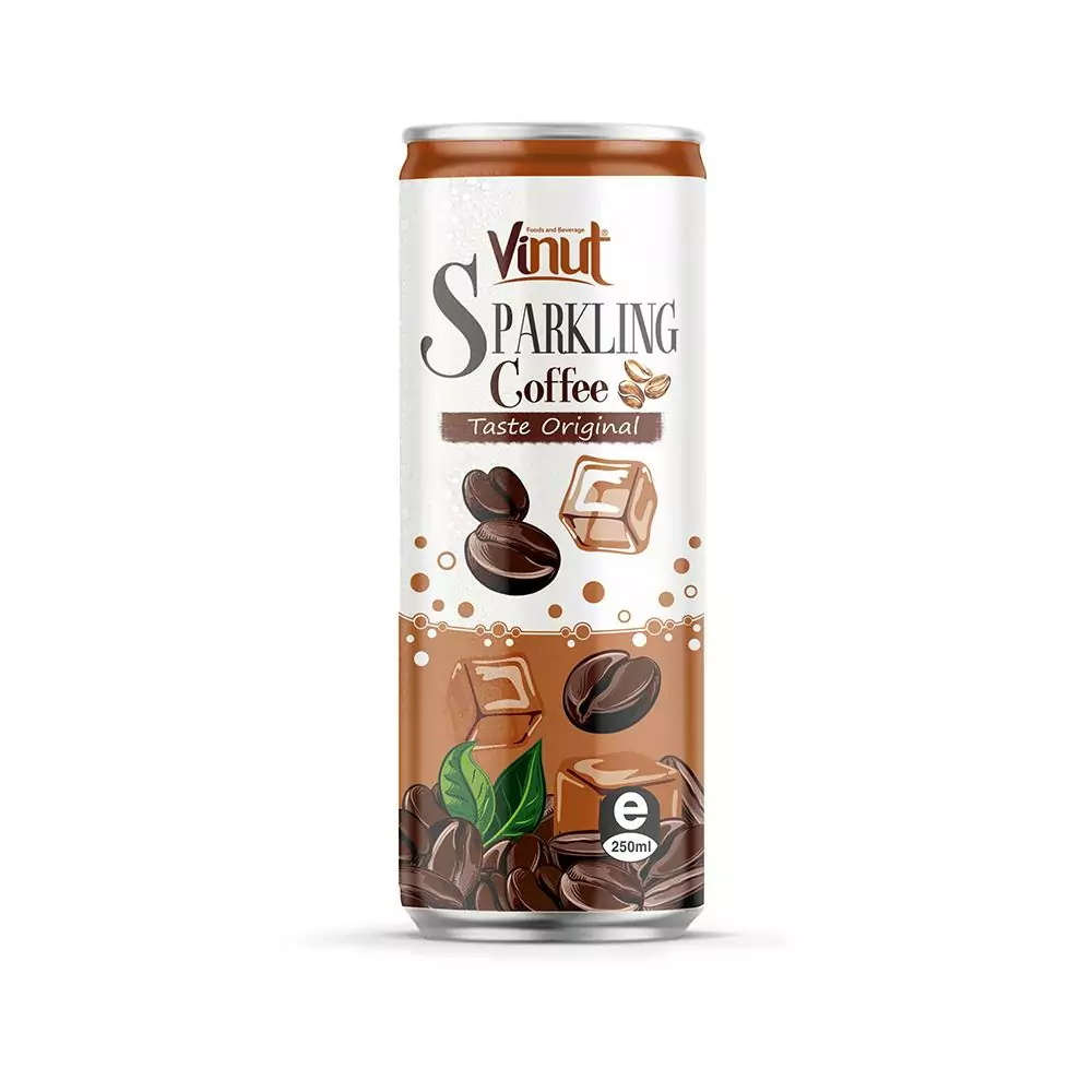 250ml VINUT Coffee Sparkling water taste original