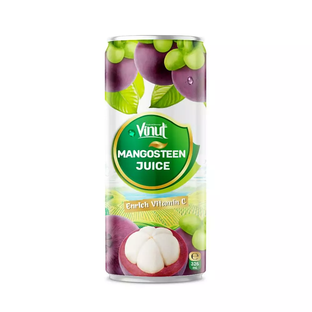 325ml VINUT Mangosteen Juice enrich Vitamint C