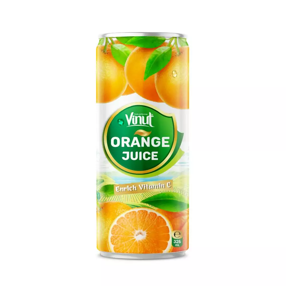 325ml VINUT Orange Juice enrich Vitamint C