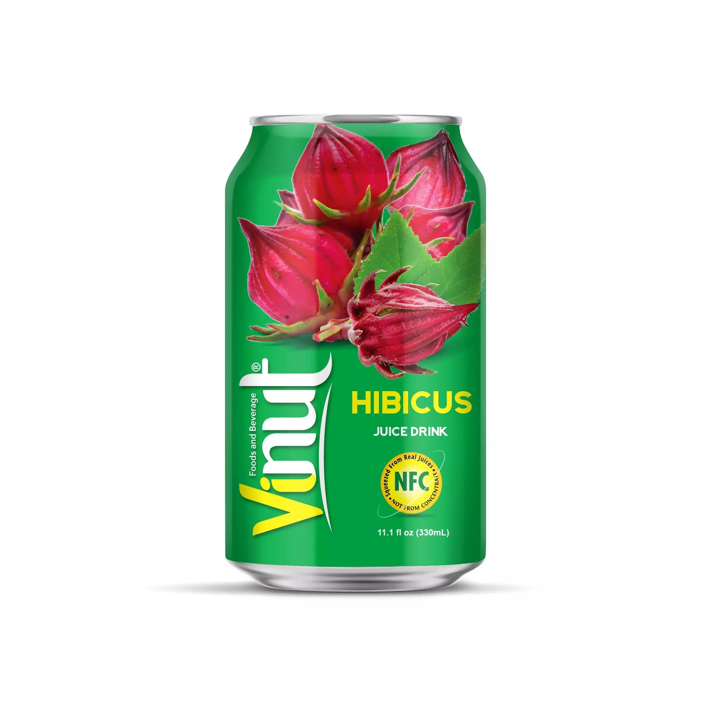 330ml VINUT Canned Hibicus Juice Drink
