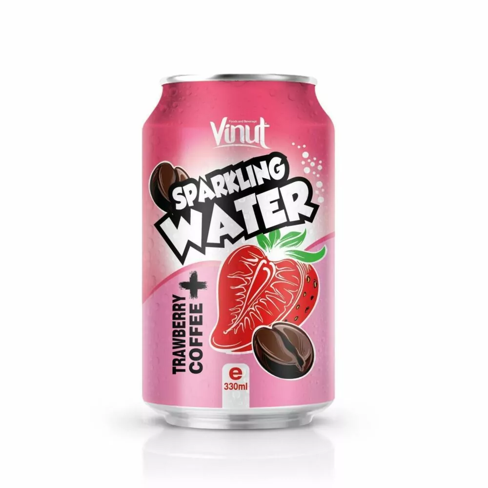 330ml VINUT Strawberry Coffee Sparkling water 3