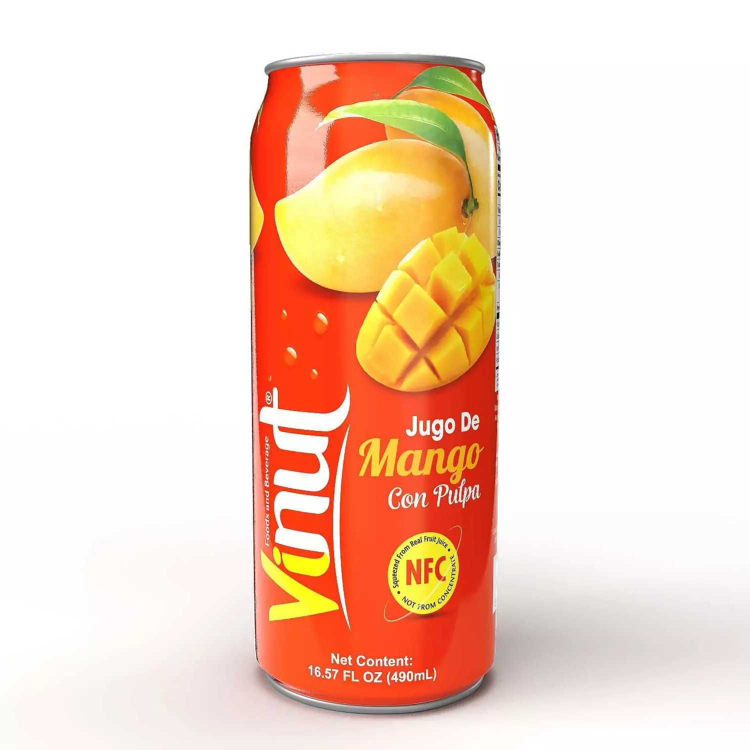 16.9 fl oz VINUT NFC Mango Juice Drink with pulp