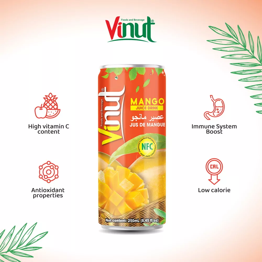 250ml Vinut Mango Juice 30 juice 2