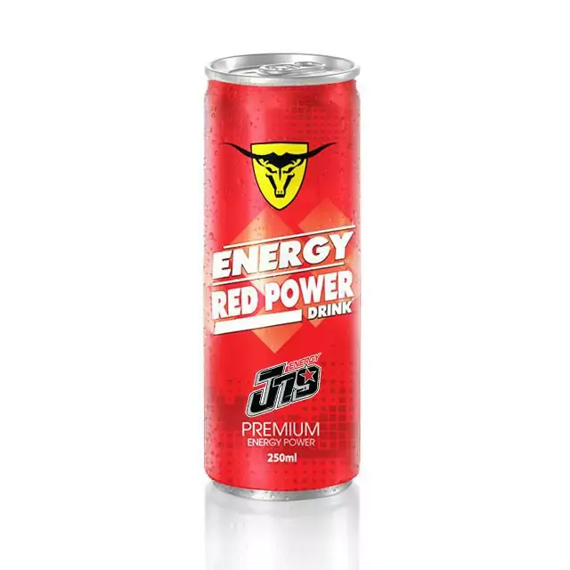 250ml VINUT Premium Energy Drink Red Power