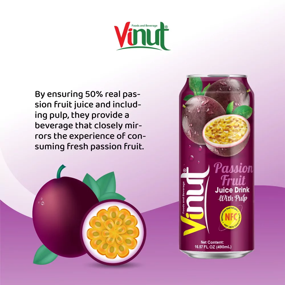 Passion Fruit Juice with Pulp 490ml 03
