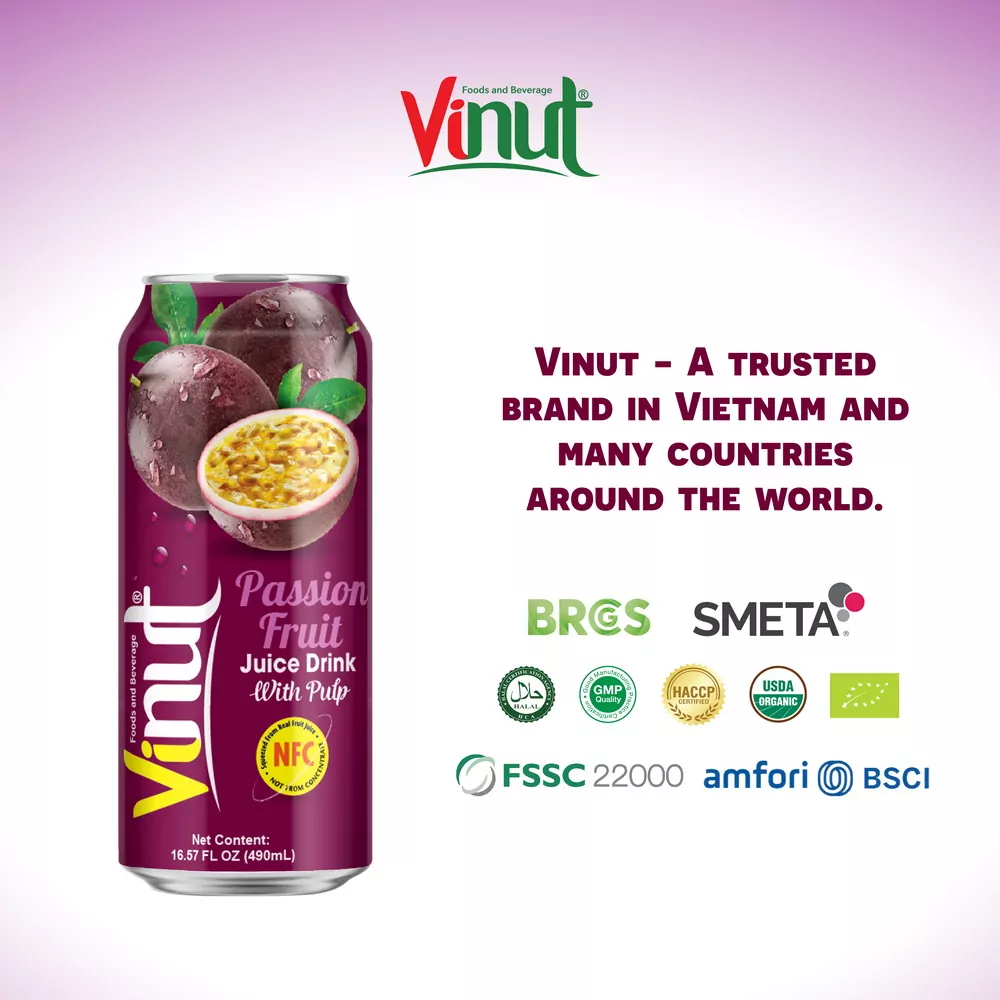 Passion Fruit Juice with Pulp 490ml 04