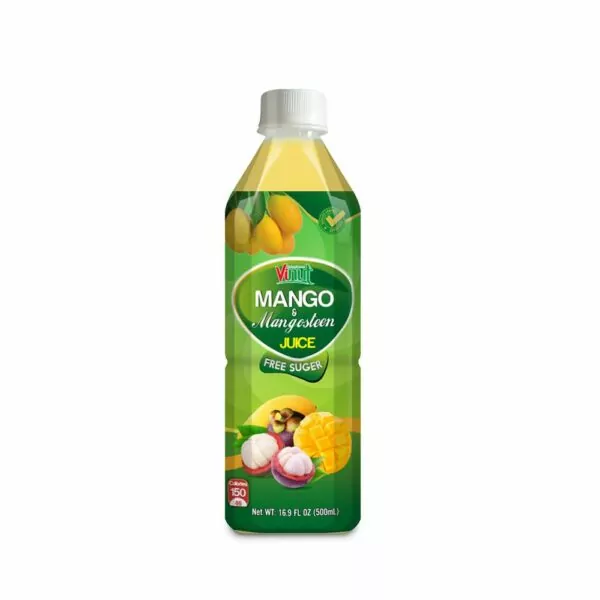 16.9 fl oz VINUT Bottle no added sugar Mango & Mangosteen Juice Drink