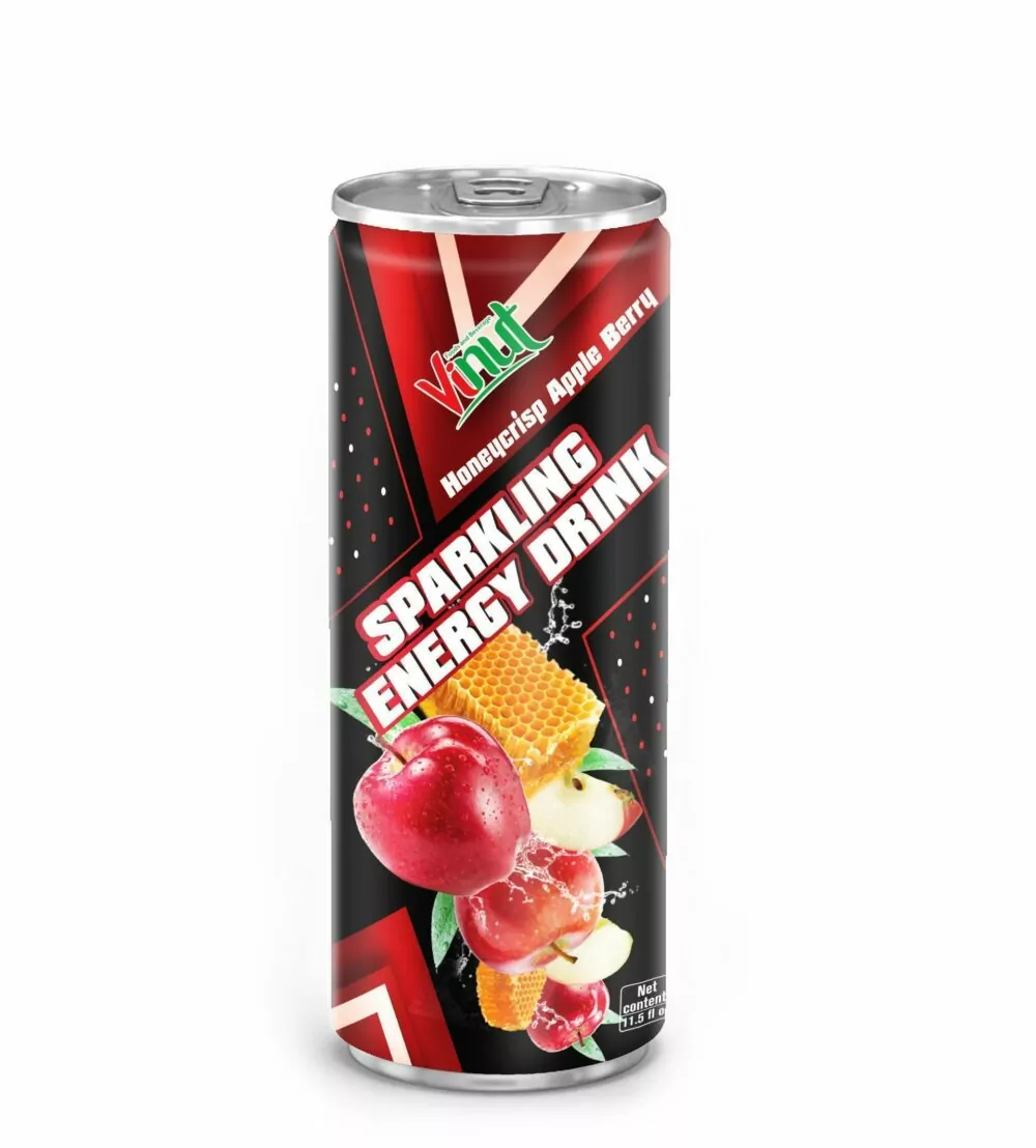 11.5 fl oz Sparkling Honeycrisp Apple Berry Energy drink