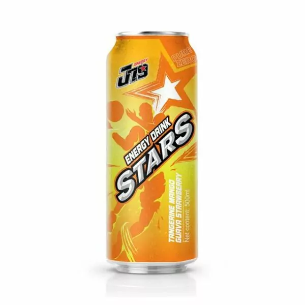 500ml VINUT Stars Energy drink with Mango guava strawberry