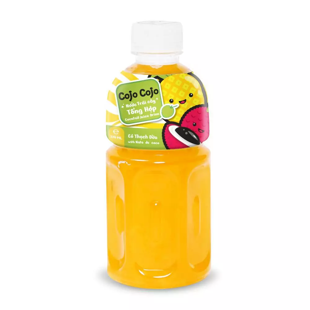 320ml Cojo Cojo Mixed Juice Drink with Nata De Coco